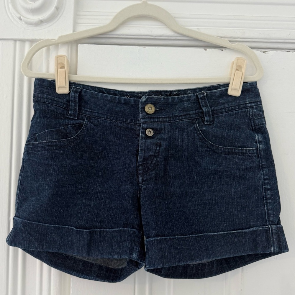 🦊 Express Midnight Blue Denim Shorts